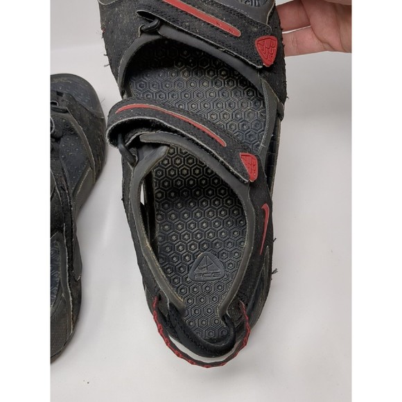 Nike ACG Santiam 4 Sport Sandals 312839-001 Men Size‎ 12 Black Red Vintage 2011